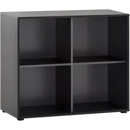 WELLTIME Hank Aktenregal 100,1 x 41,0 x 83,6 cm schwarz