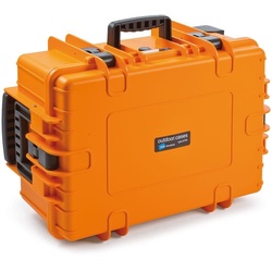 B&W International Fotorucksack B&W Case Type 6700 SI orange mit Schaumstoffeinsat