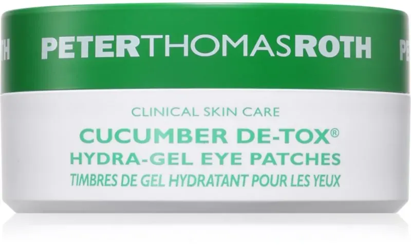 Peter Thomas Roth Cucumber De-Tox Hydra-Gel Eye Patches feuchtigkeitsspendende Gel-Maske für die Augen 60 St.
