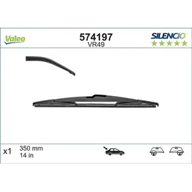 Valeo Silencio VR49 350mm Hinten 1 Stück