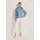 Madeleine Trenchcoat MADELEINE "Kurzjacke Verkürzte Trenchjacke mit Taschen", Damen, Gr. 34, rauchblau, Obermaterial: 85% Polyester PES. 15% Baumwolle CO., Modern, Mäntel