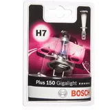 Bosch H7 Plus 150 Gigalight Lampe - 12 V 55 W PX26d - 1 Stück