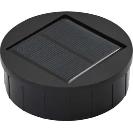 vidaXL Solarleuchte Stahl 18 cm x 18 cm x 50 cm 2er Set rostig