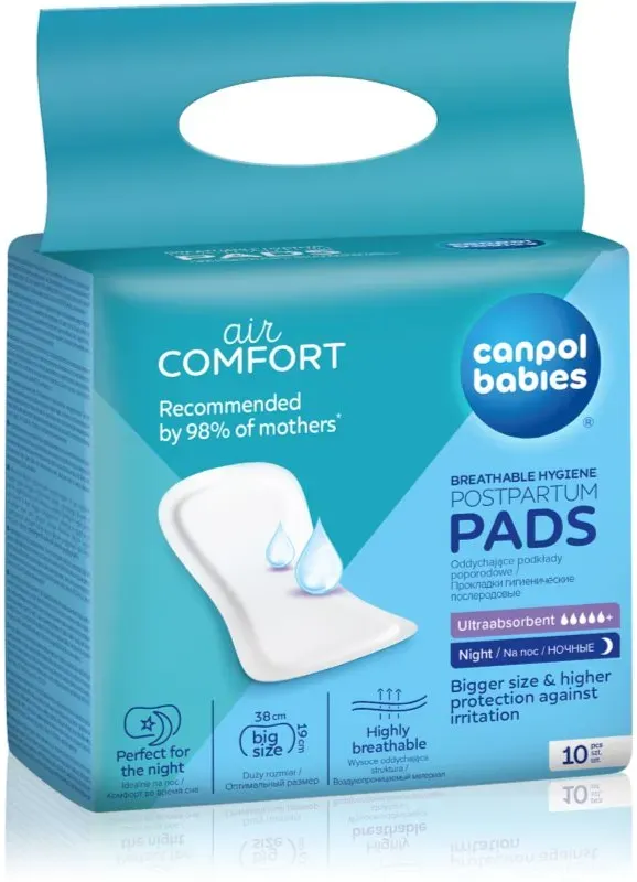 Canpol babies Postpartum Pads Night Wöchnerinnen-Vorlagen 10 St.
