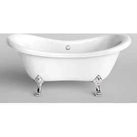 Home Deluxe Fama freistehende Badewanne 74 x 176 cm