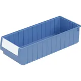 Bito Regalkasten RK Set RK6214, 600 x 234 x 140 mm, taubenblau, inklusive Etikett