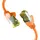 EFB-Elektronik EFB EC020200115 - Patchkabel, Cat.6a, S/FTP PiMF, 30 m Orange