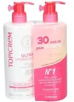 TOPICREM Les Essentiels lait corps Lait 2x500 ml