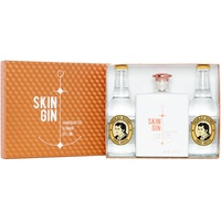 Skin Gin | Handcrafted German Gin | Copper Box | Manufaktur Gin aus dem Alten Land | Koriander-Grapefruit-Limetten | 42% Vol | 500 ml