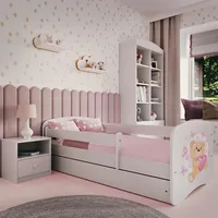 raumhirsch furniture Kinderbett 80 x 180 cm Holzwerkstoff weiß