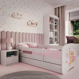 raumhirsch furniture Kinderbett 80 x 180 cm Holzwerkstoff weiß