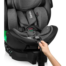 lionelo Harmony i-Size Dunkelgrau