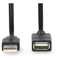 Nedis USB 2.0 Kabel USB USB a Schwarz
