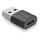 Hama USB-A auf USB-C Adapter Schwarz