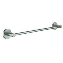 Grohe Essentials Badetuchhalter 40688DC1 45 cm, supersteel, verdeckte Befestigung