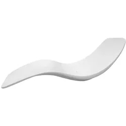 Sined Antares Luxuriöse Chaiselongue Aus Fiberglas Ideal Für Die Intensive Nutzung Im Freien Weiß