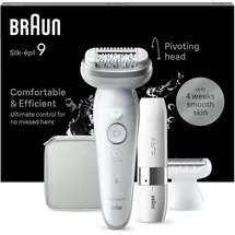 Braun Silk-épil 9-341 SensoSmart weiß/silber