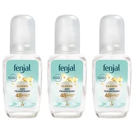 miss fenjal Classic Antitranspirant Zerstäuber 3 x 75 ml