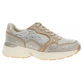 Marco Tozzi Sneaker Damen Weite M Beige 38