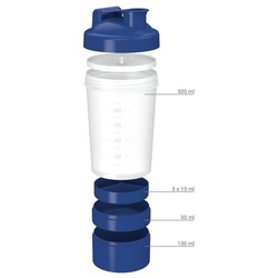 elasto Protein Shaker „Protein“ blau