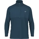 New Balance Athletics Heat Grid 1/2 Zip Fleecejacke Blau S