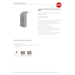 HAILO Abfallsammler Profi Line 120l eckig 9120600WSB Design XXXL