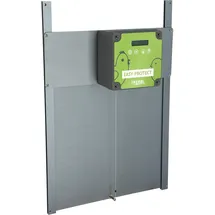 Kerbl Autom. Hühnertür Easy Protect Steuerung mit Tür, Gehege