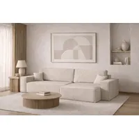 kaiser möbel Ecksofa mit Schlaffunktion und Bettkasten Schlafsofa mit Bettzeugbehälter, Wohnlandschaft L-Form, 274x142 cm, Wohnzimmer, Sofas - Couches, Wohnlandschaften, Ecksofas