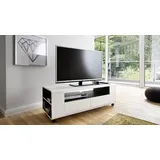 MCA Furniture Chelsea Lowboard weiß/anthrazit