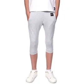 BEZLIT Kinder Jungen Capri-Shorts Kurze-Hose Bermuda Short Strech 30070 Grau 140/146 - 140-146