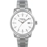 Breil Caliber Ziffernblatt Weiss Stahl 40 mm EW0646