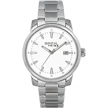 Breil Caliber Ziffernblatt Weiss Stahl 40 mm EW0646