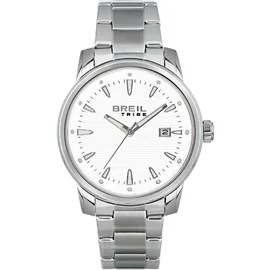 Breil Caliber Ziffernblatt Weiss Stahl 40 mm EW0646