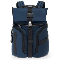 Tumi Alpha Bravo Logistics Rucksack mit Klappdeckel Navy