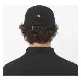 Salomon Logo 5 Panel Kappe schwarz S/M