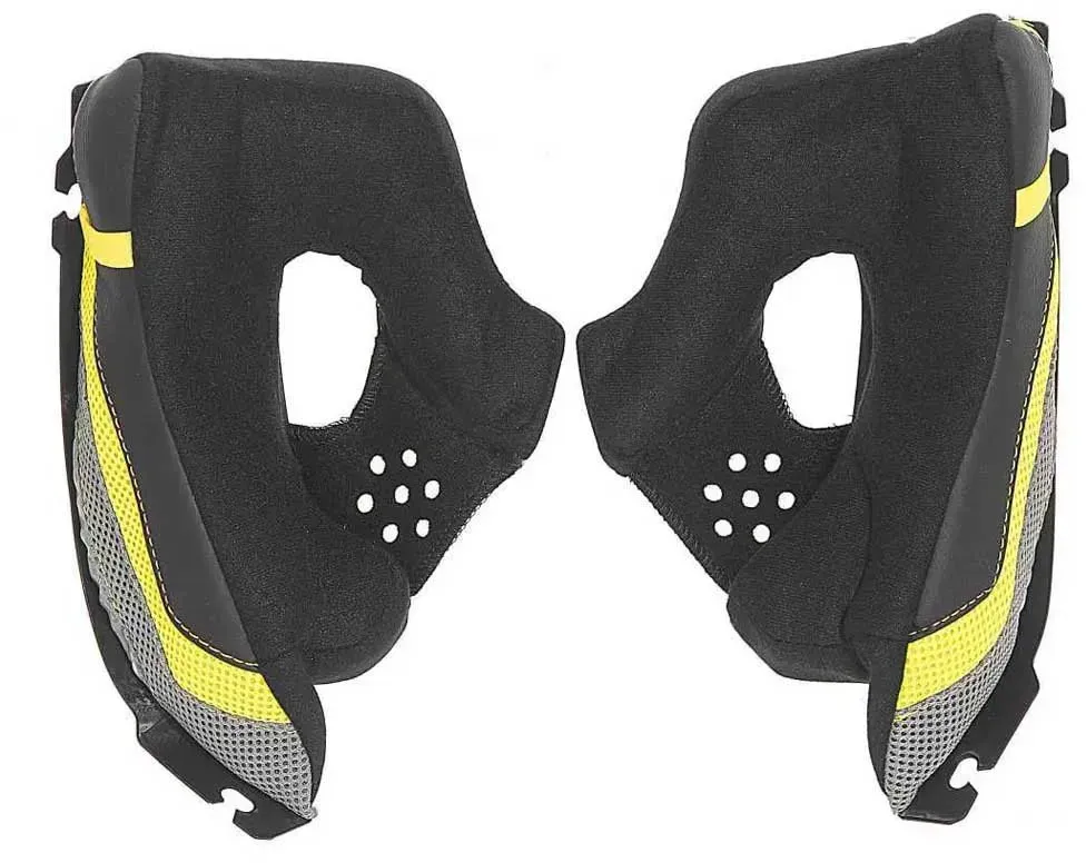 Touratech Aventuro Carbon Wangenpolster - Black - L
