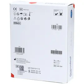 Hartmann Salbenkompressen 10 x 10 cm 50 St