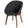Cane-Line Sessel Peacock - RODGT - Dark grey