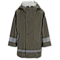 Sterntaler Kleinkind Jungen Regenjacke Kinder Regenjacke ungefüttert - Regenjacke Kinder - Wasserdicht mit Reißverschluss - dunkelgrün, 80