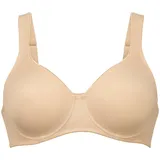 ROSA FAIA Damen BH - Twin, Bügel-BH, Mikrofaser, T-Shirt-BH, atmungsaktiv Beige 95F