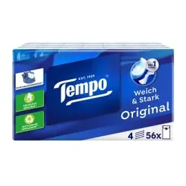 Tempo Taschentücher Klassik 4-lagig 56 x 10 St.