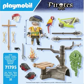 Playmobil Pirates - Pirat mit Balliste