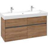 Villeroy & Boch Collaro Waschtischunterschrank C01200RH 115,4x54,6x44,4cm, Kansas Oak