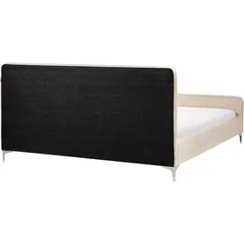 Beliani Lunan 180 x 200 cm Hellbeige