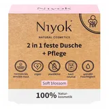 Niyok 2in1 feste Dusche + Soft blossom