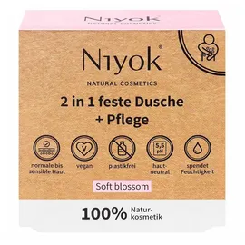 Niyok 2in1 feste Dusche - Soft blossom