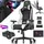 Kesser Gamingstuhl Ergonomisch Schwarz/Weiß