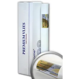E-DELUX Profhome Premiumvlies 150 g Profi-malervlies Renoviervlies Vliestapete Weiß 1 Karton mit 4 Rollen 100 Qm