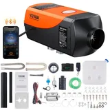 Luft Dieselheizung Standheizung 12v 2kw, Luftheizung Air Diesel Diesel Standheizung Lufterhitzer, 0,12–0,26 L/std. Dieselheizung Mit Lcd-display & Fernbedienung & Bluetooth-app