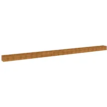 vidaXL Hochbeet 960 x 50 x 36 cm Cortenstahl